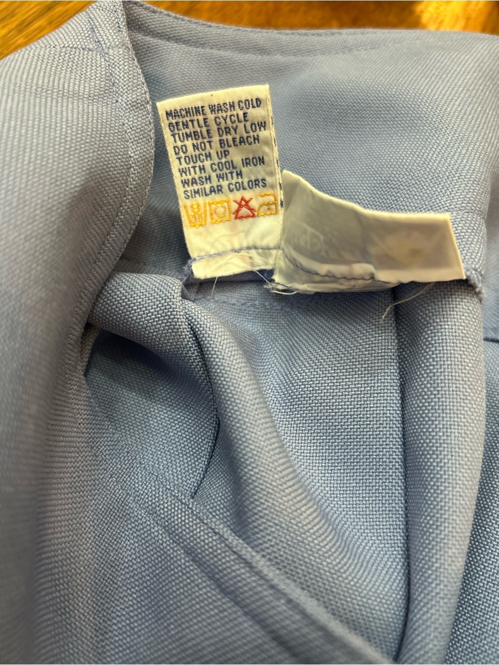 Le Coq Sportif Vintage Pleated Skirt - Periwinkle Blue - Picture 4 of 7